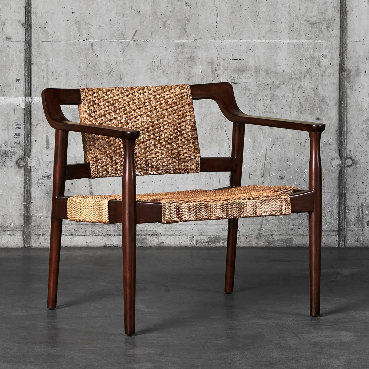 Coffee X Tea - ✗ Fauteuil en rotin et bois