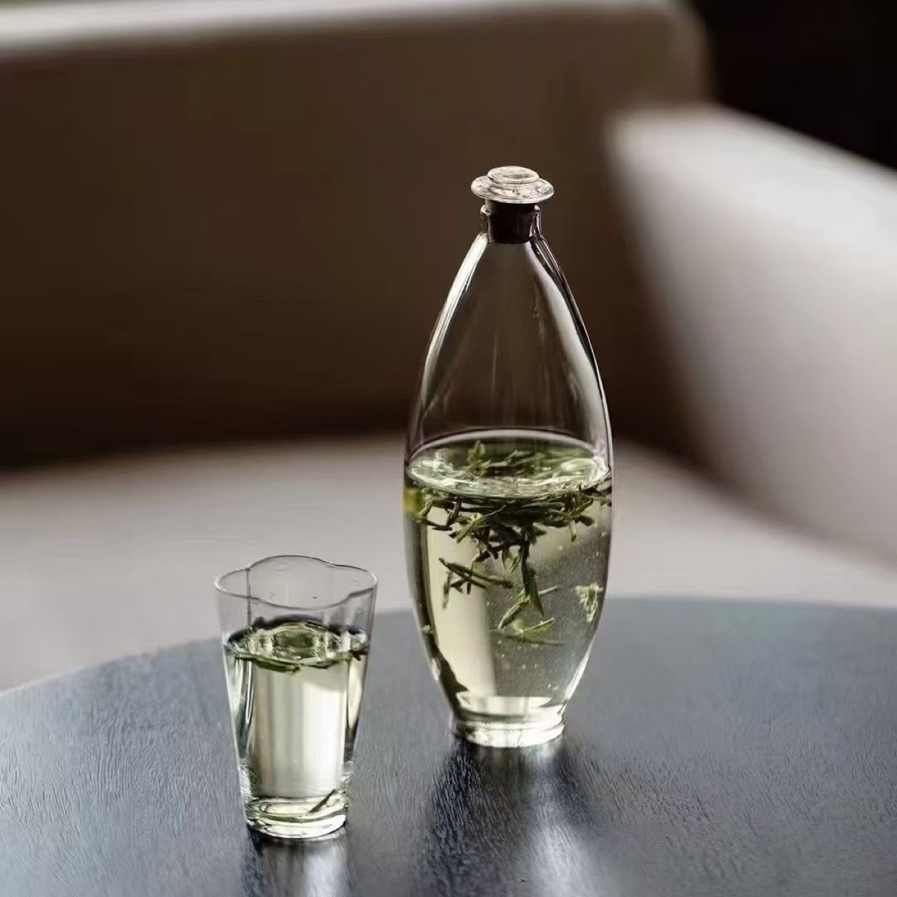 Cold Brew Bottle - Nouvelle Bouteille en Verre Chinoiserie pour