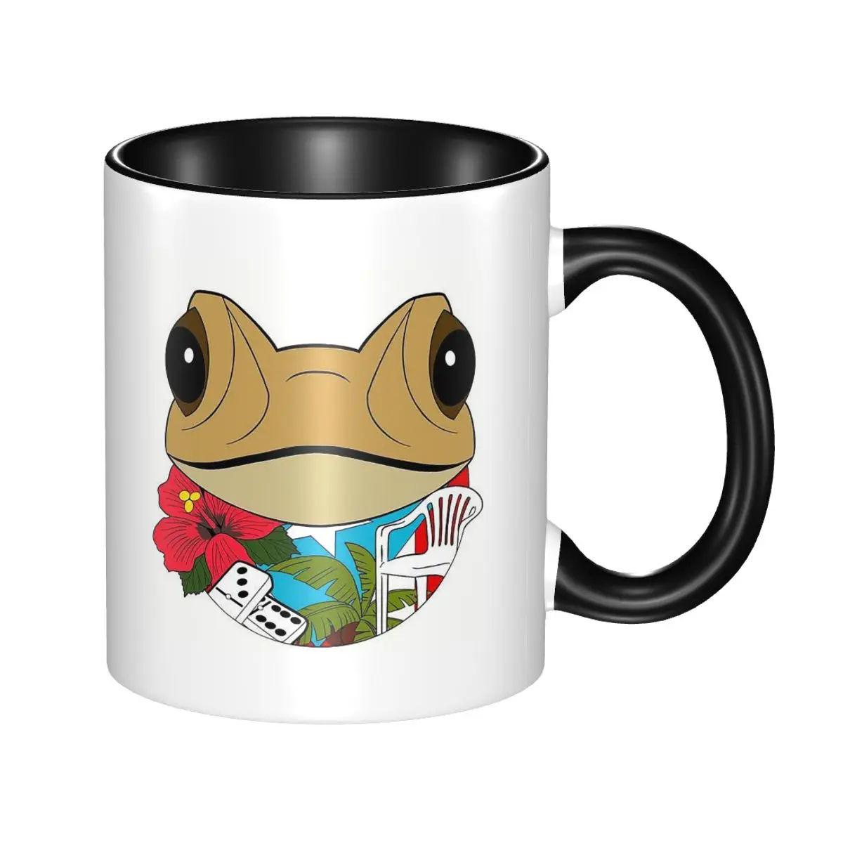Coffee Tea Cup Foto - Mug en céramique amusant Bads Bunnys