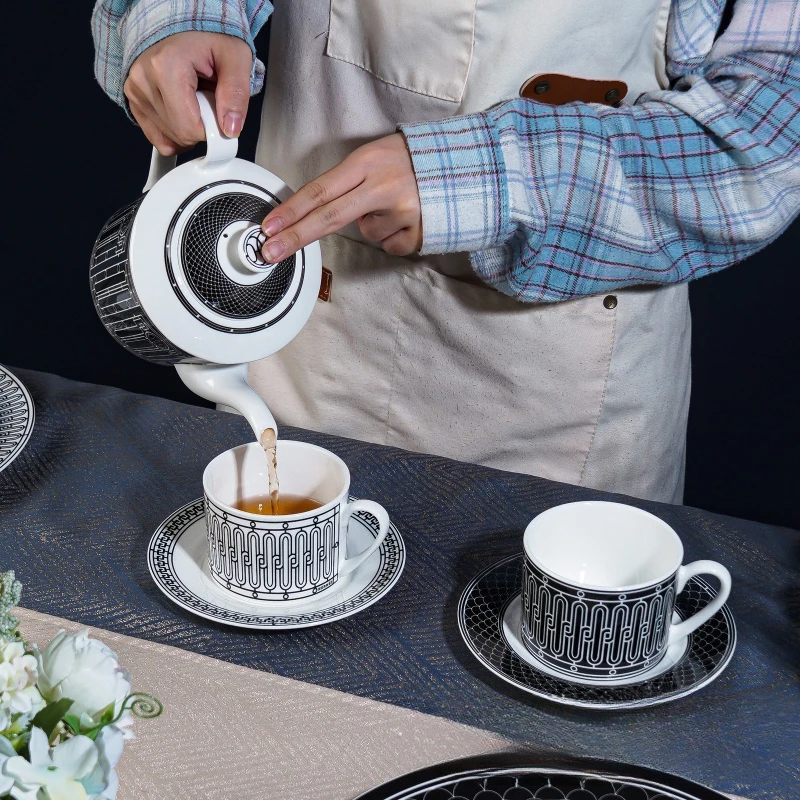 Coffee Tea Sugar Set - Service à thé simple de style