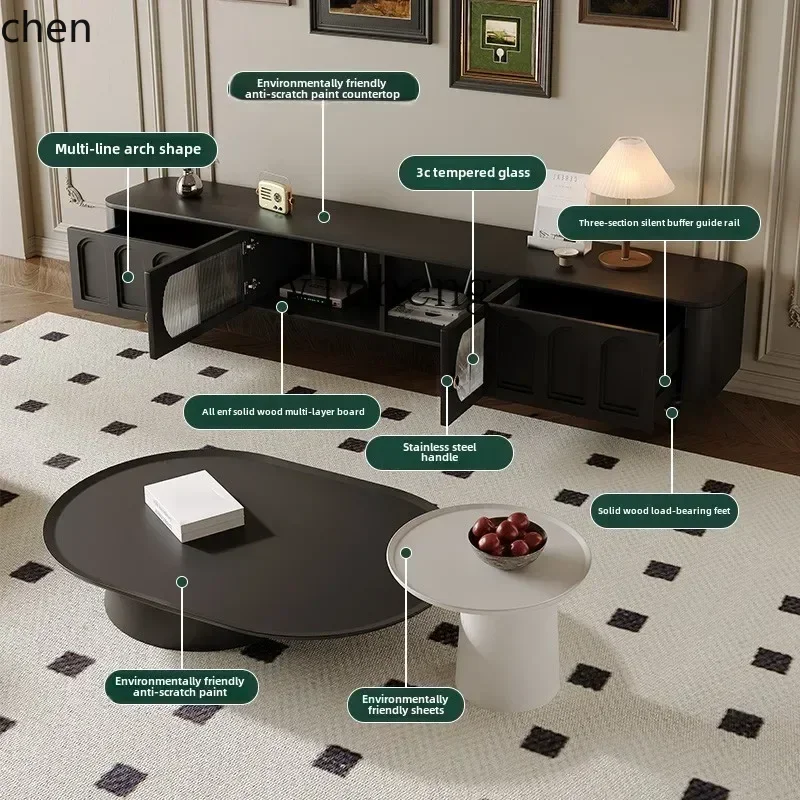 Coffee & Tea Collective - Meuble TV rétro i5.15 et table