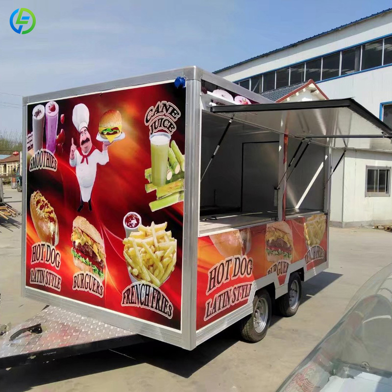 Juice Tea Coffee - Food Truck Mobile Personnalisé Entièrement Équipé