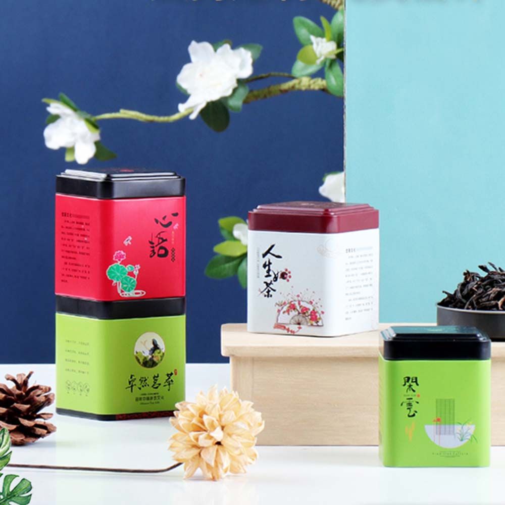 Canister Coffee Sugar Tea - Boîte de rangement hermétique en aluminium