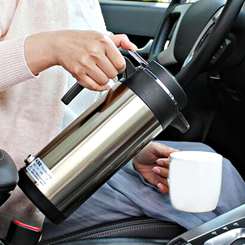 Coffee X Tea - Bouilloire électrique chauffante 1200ML 12V/24V en