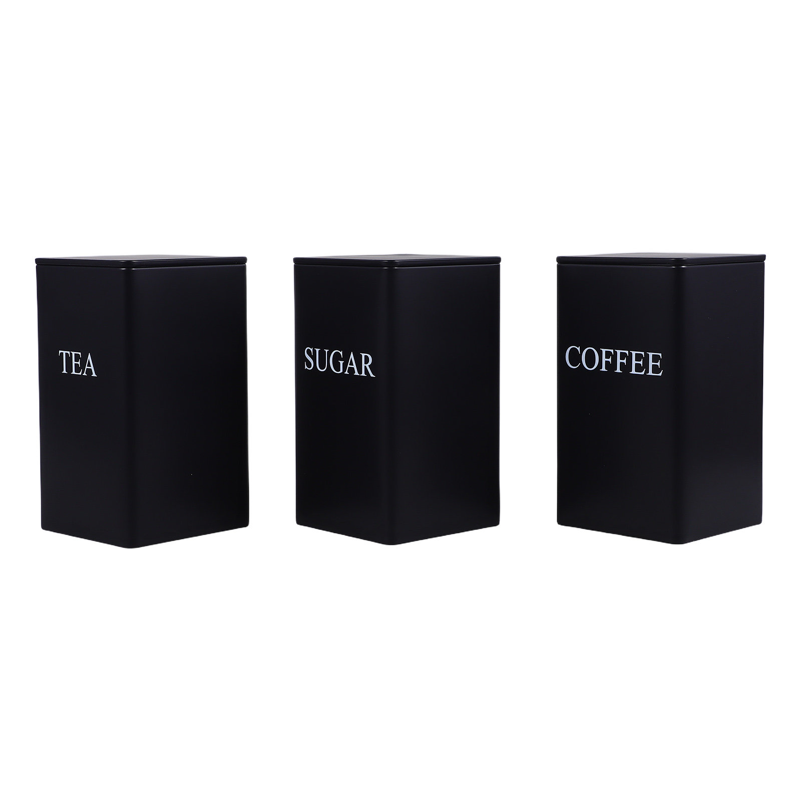 3 pièces de boîtes de cuisine  - Canister Coffee Sugar Tea avis et prix
