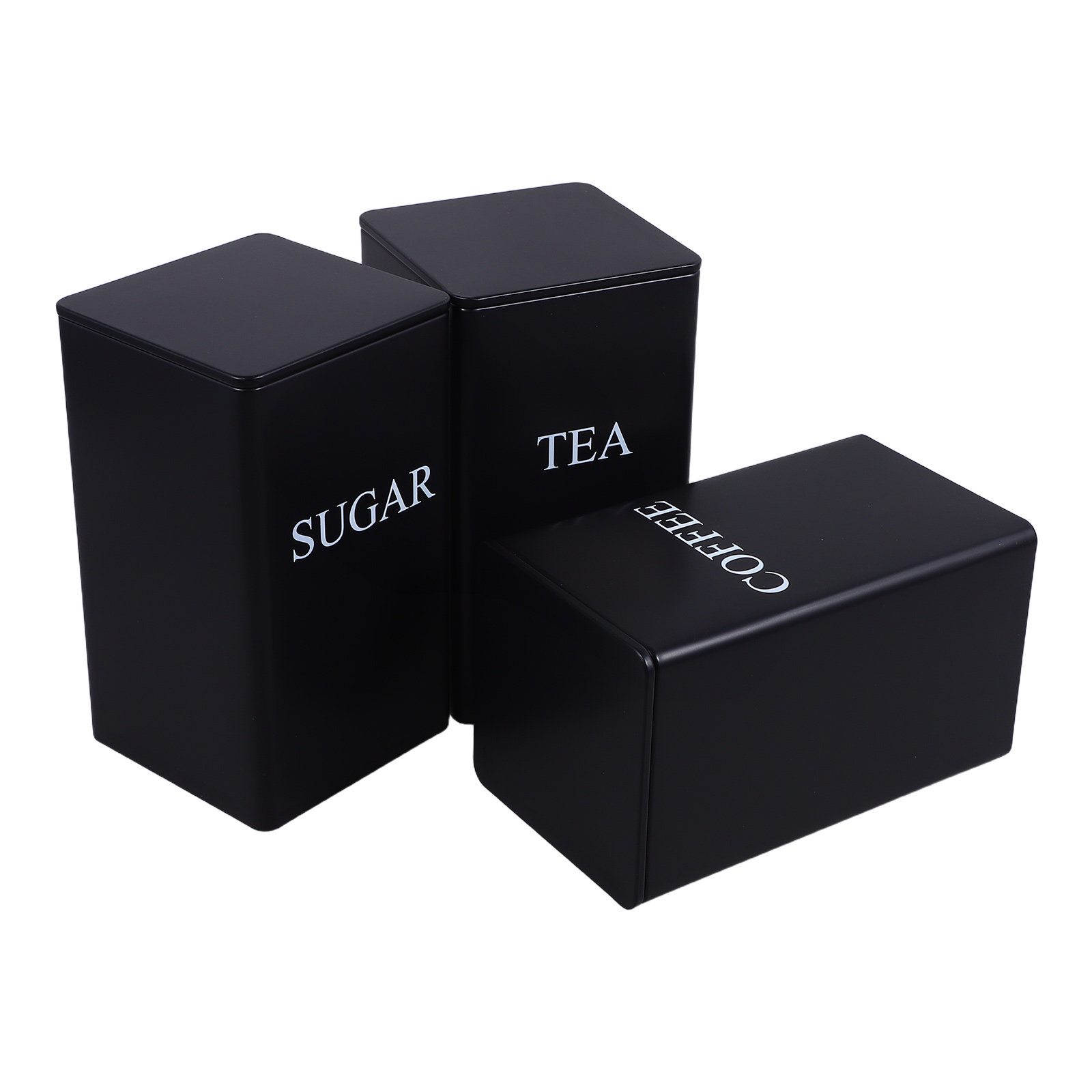 3 pièces de boîtes de cuisine  - Canister Coffee Sugar Tea avis et prix