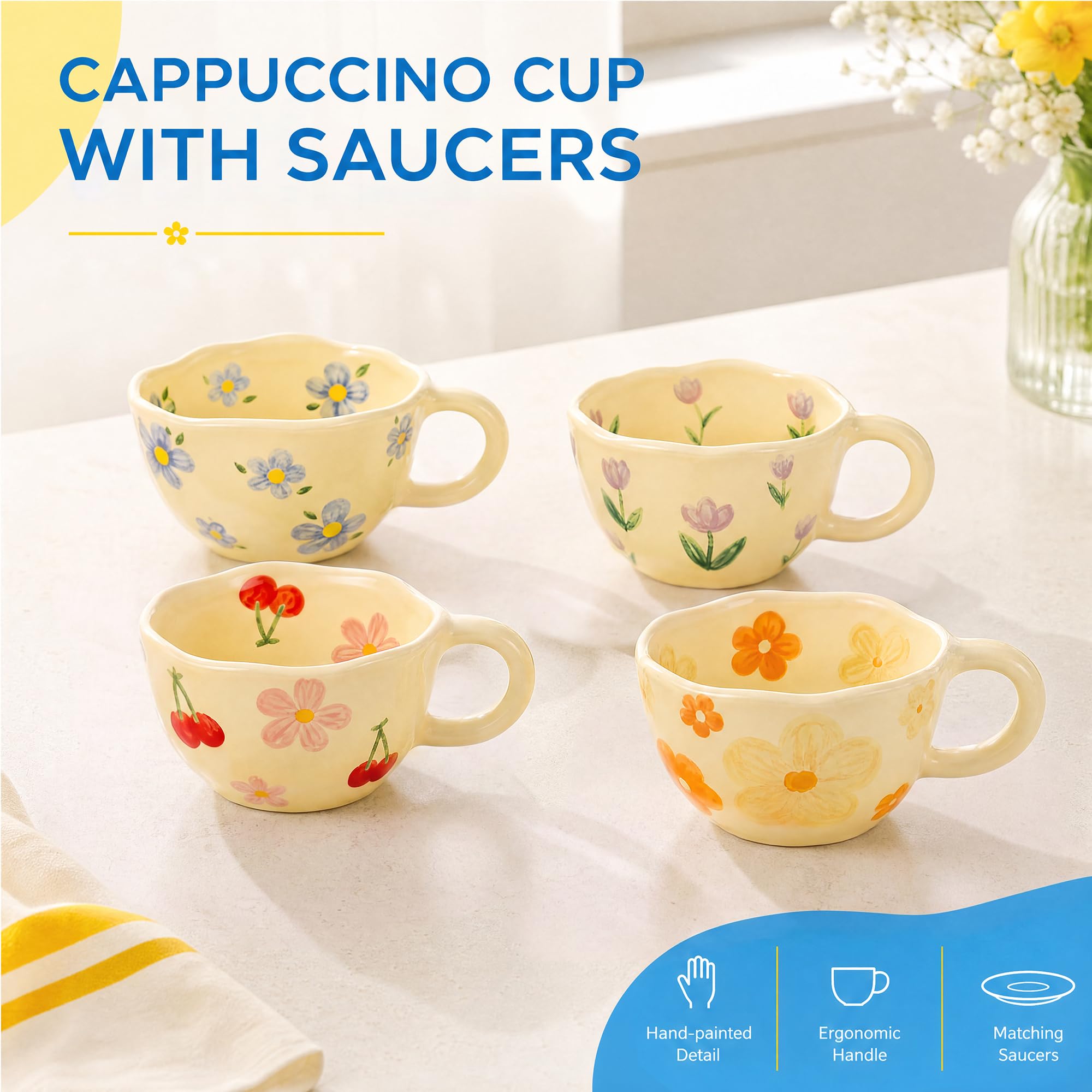 Lot de 4 tasses à café uniques - Coffee X Tea avis et prix