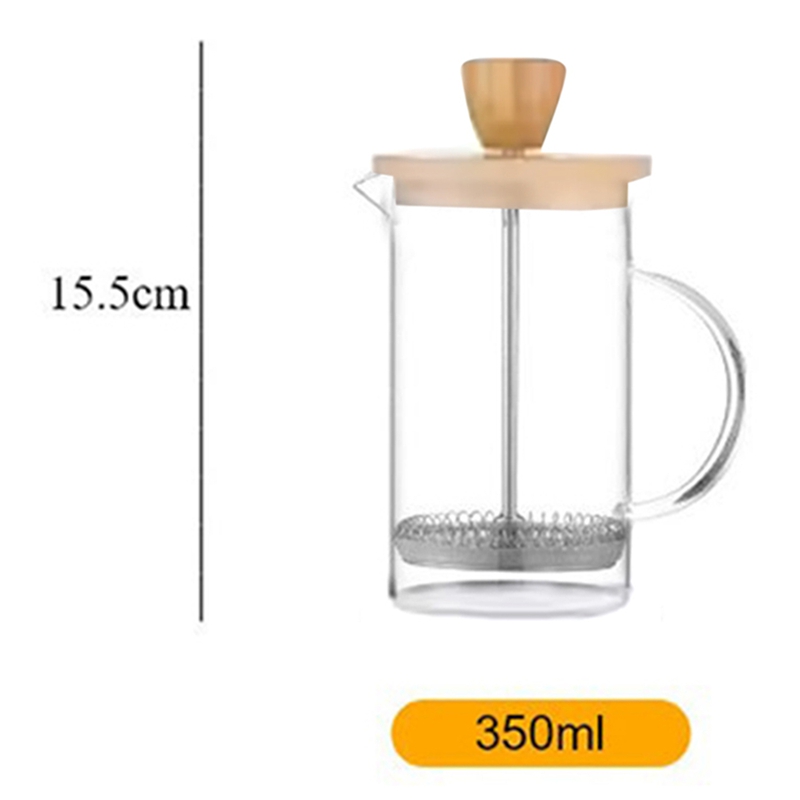 Cafetière à piston en verre bo - French Press Glass avis et prix