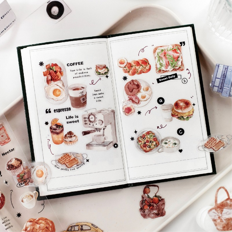 Autocollant PET Paysage Thé de - Coffee Tea Journal avis et prix