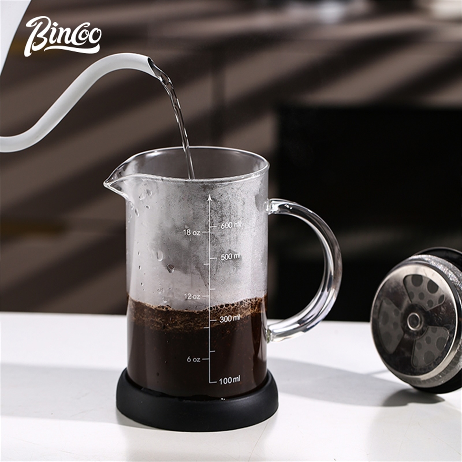 Bincoo Cafetière à Piston 350/ - French Press Glass avis et prix