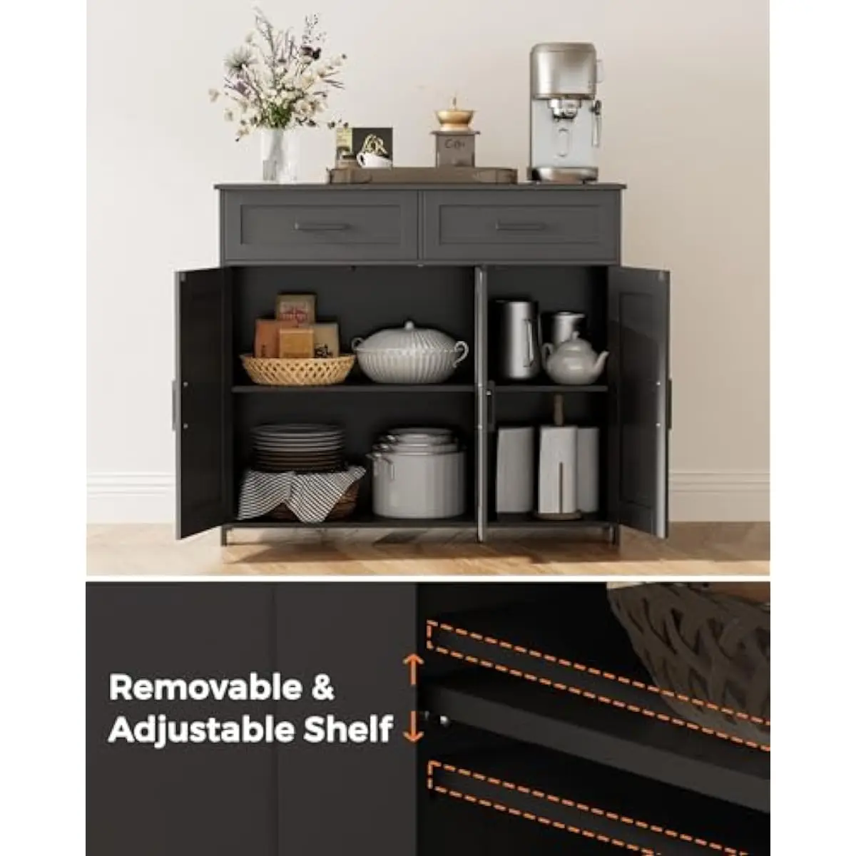 Armoire de rangement pour bar  - Coffee & Tea Collective avis et prix