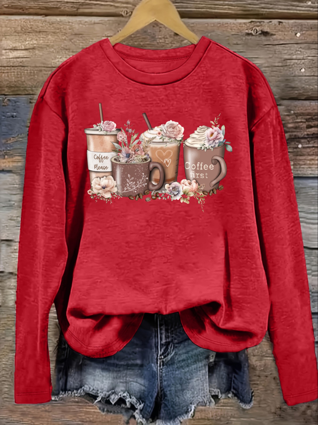 T-shirt décontracté à manches  - Coffee & Tea Collective avis et prix