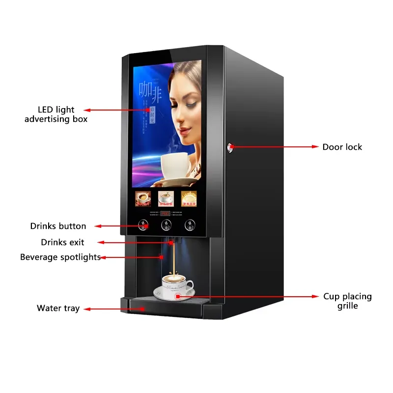 Distributeur automatique de ca - Coffee Tea Vending Machine For Office avis et prix