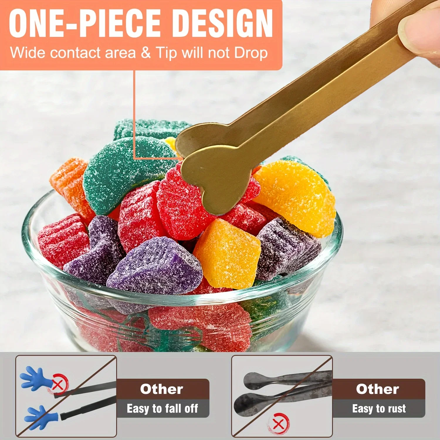 Mini pinces en forme de cœur e - Coffee Tea Sugar Set avis et prix