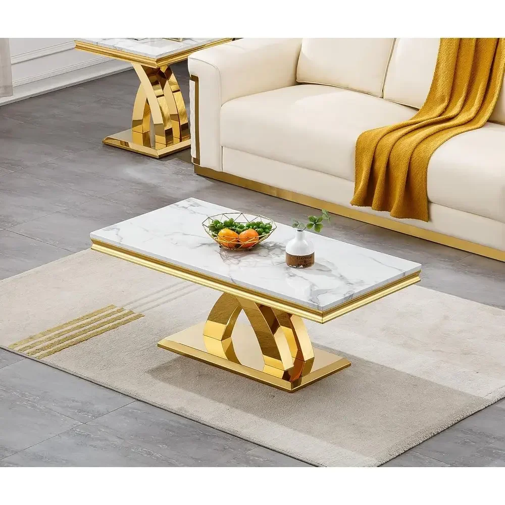 Table basse de luxe en marbre  - Coffee X Tea avis et prix