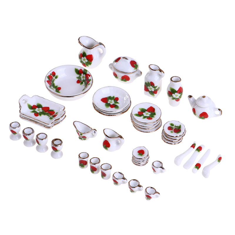 Miniature Butter House Flower  - Coffee Tea Sugar Set avis et prix