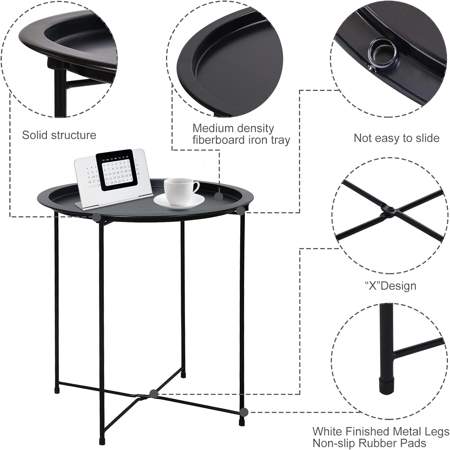 Table d'appoint ronde, table à - Coffee X Tea avis et prix