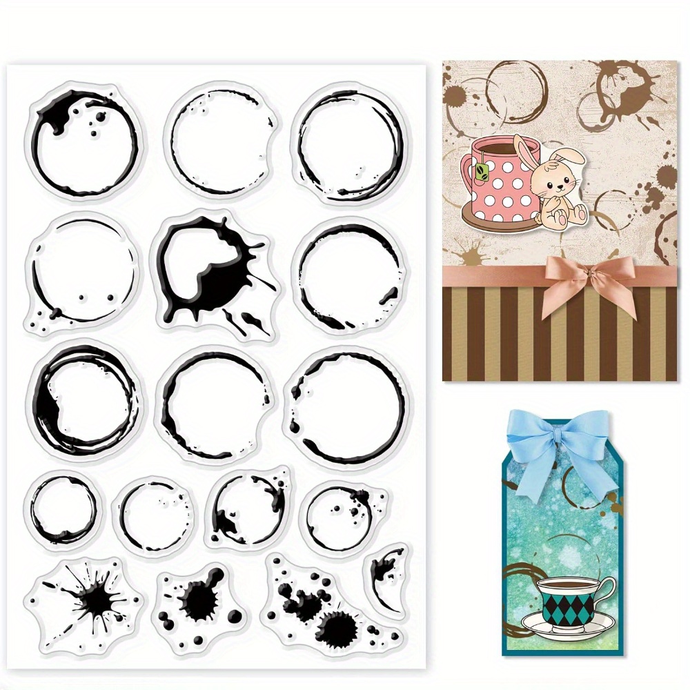 Tampon transparent en caoutcho - Coffee Tea Journal avis et prix