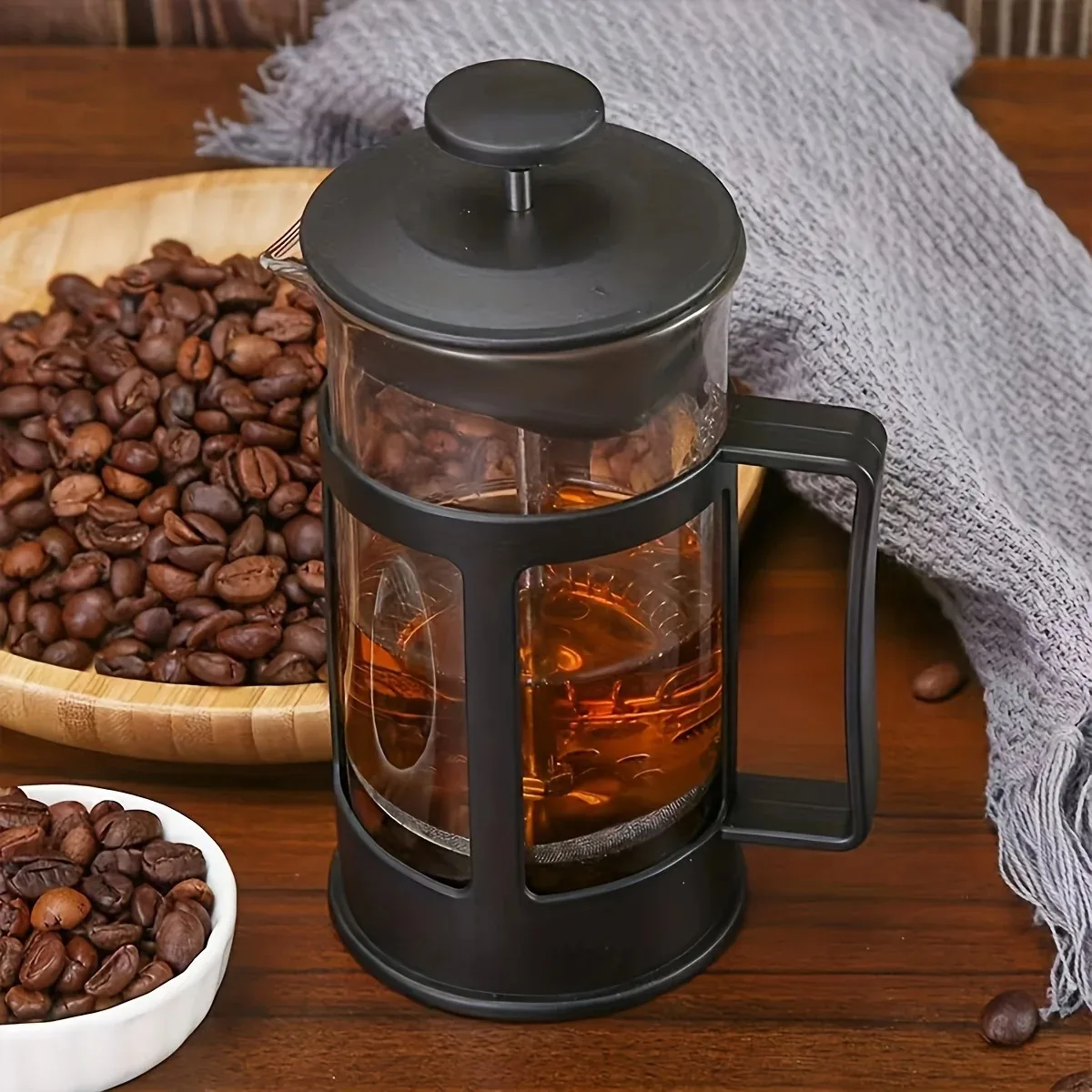 Cafetière à piston multifoncti - French Press Glass avis et prix