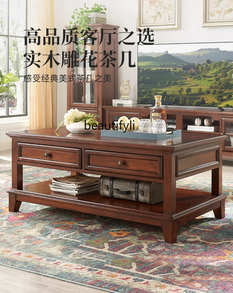 X Table basse tout en bois mas - Coffee X Tea avis et prix