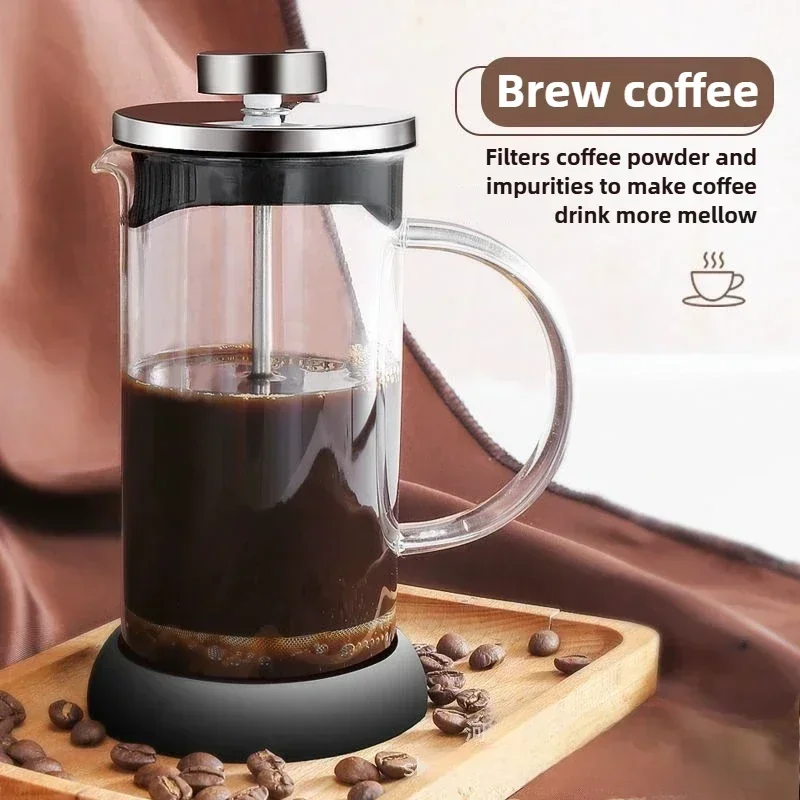 Cafetière en verre d'acier ino - French Press Glass avis et prix