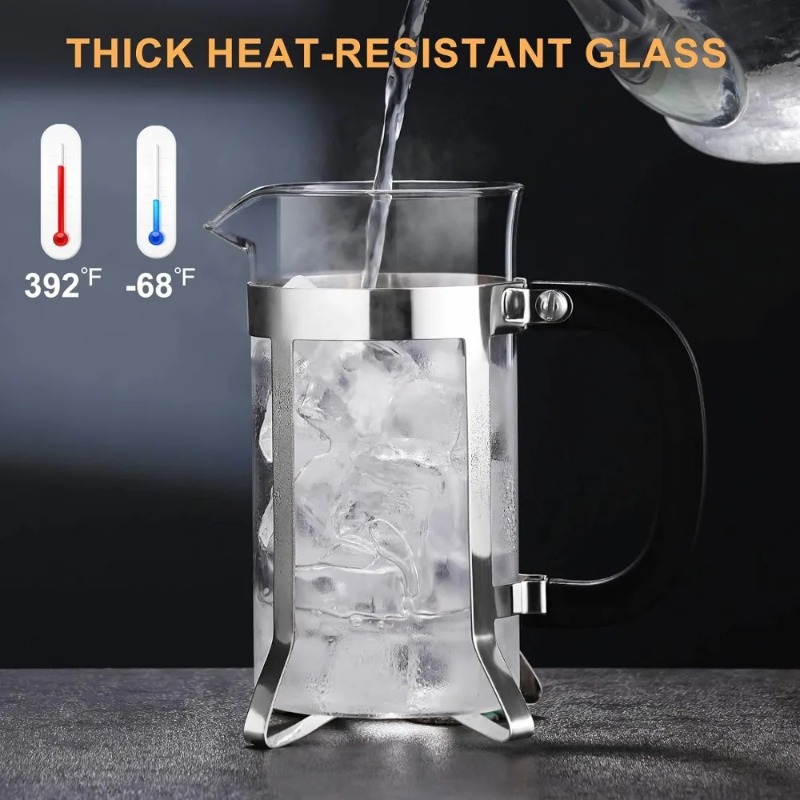 Machine à café française, pres - French Press Glass avis et prix
