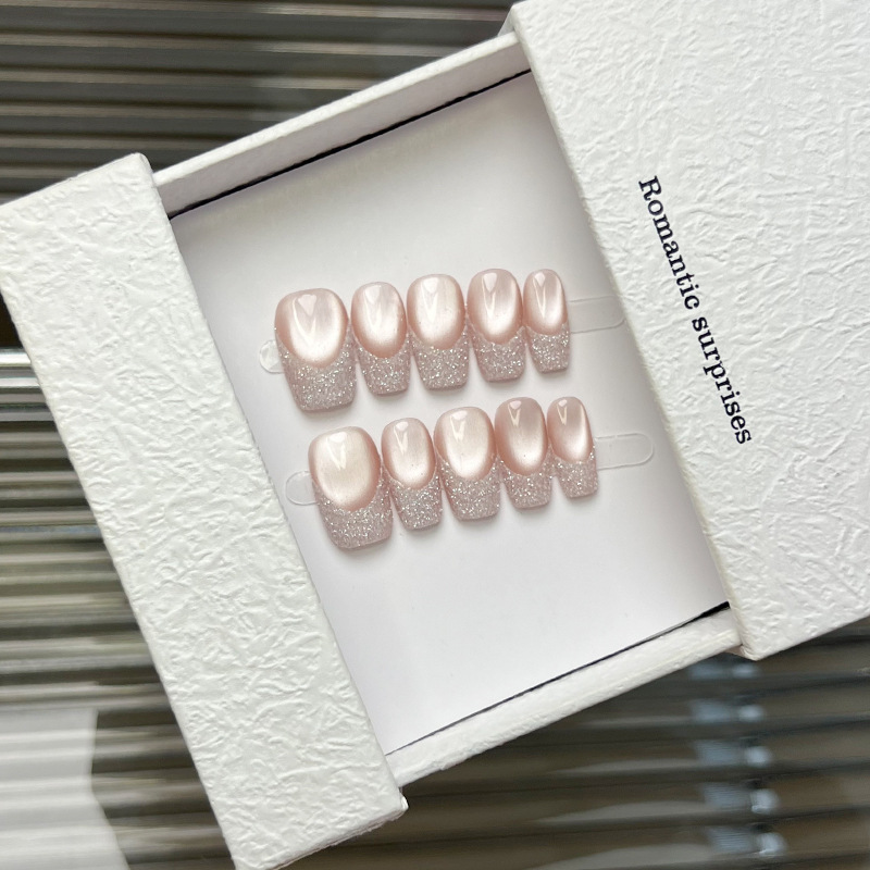 10 Pièces Faux Ongles à Presse - French Press Glass avis et prix
