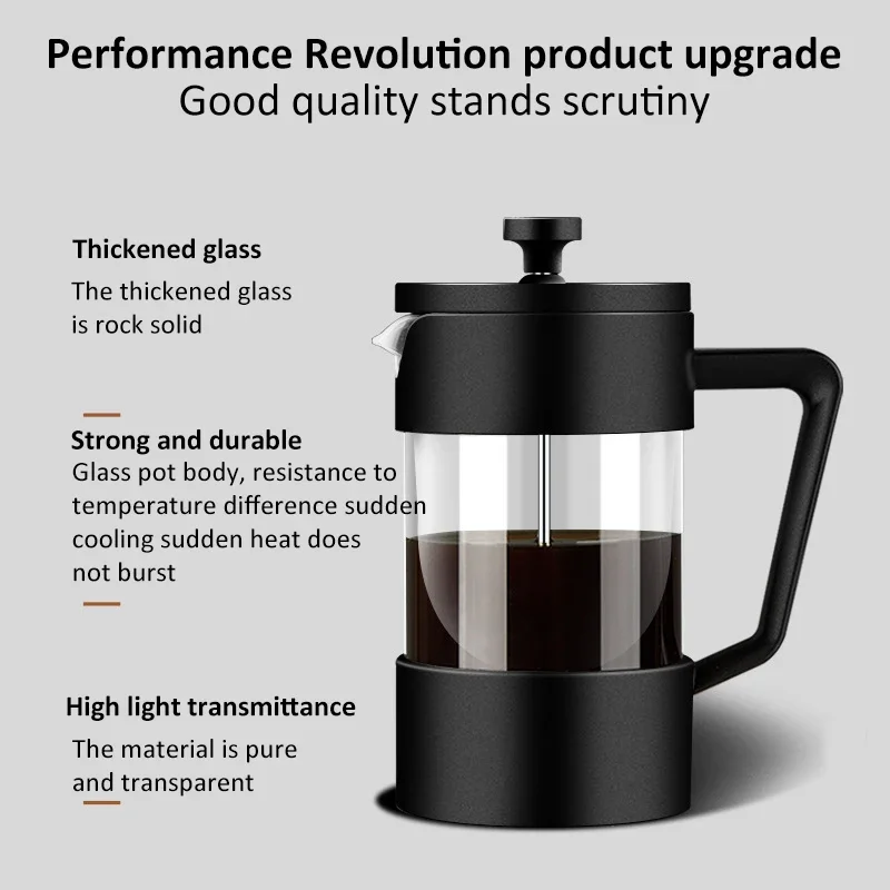 Cafetière à piston 350/600/100 - French Press Glass avis et prix