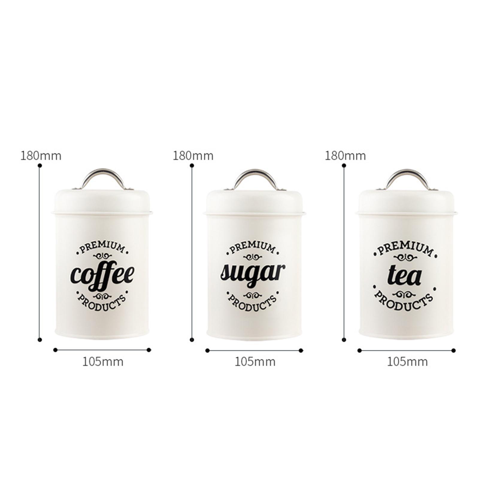 Ensemble de boîtes de cuisine  - Canister Coffee Sugar Tea avis et prix