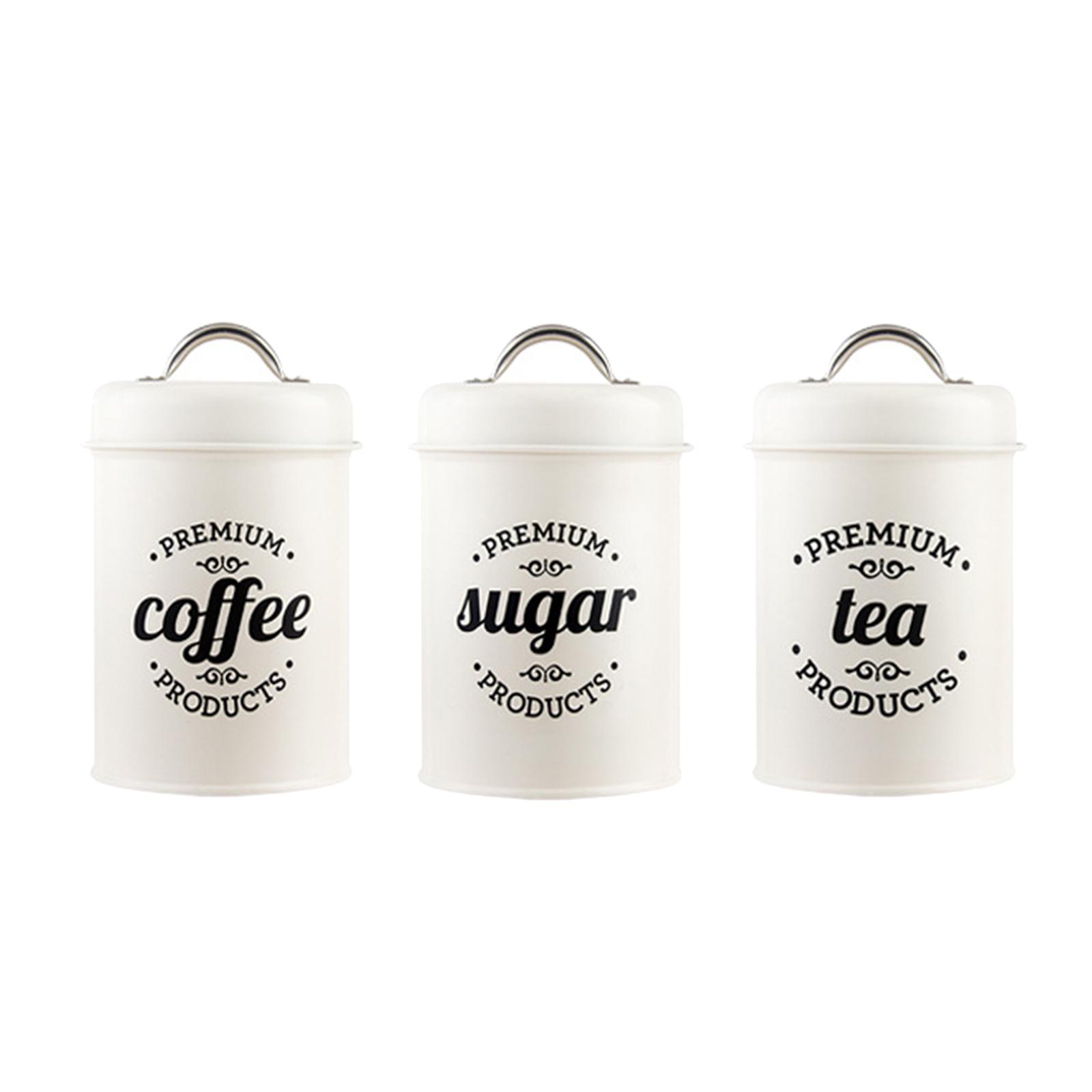 Ensemble de boîtes de cuisine  - Canister Coffee Sugar Tea avis et prix