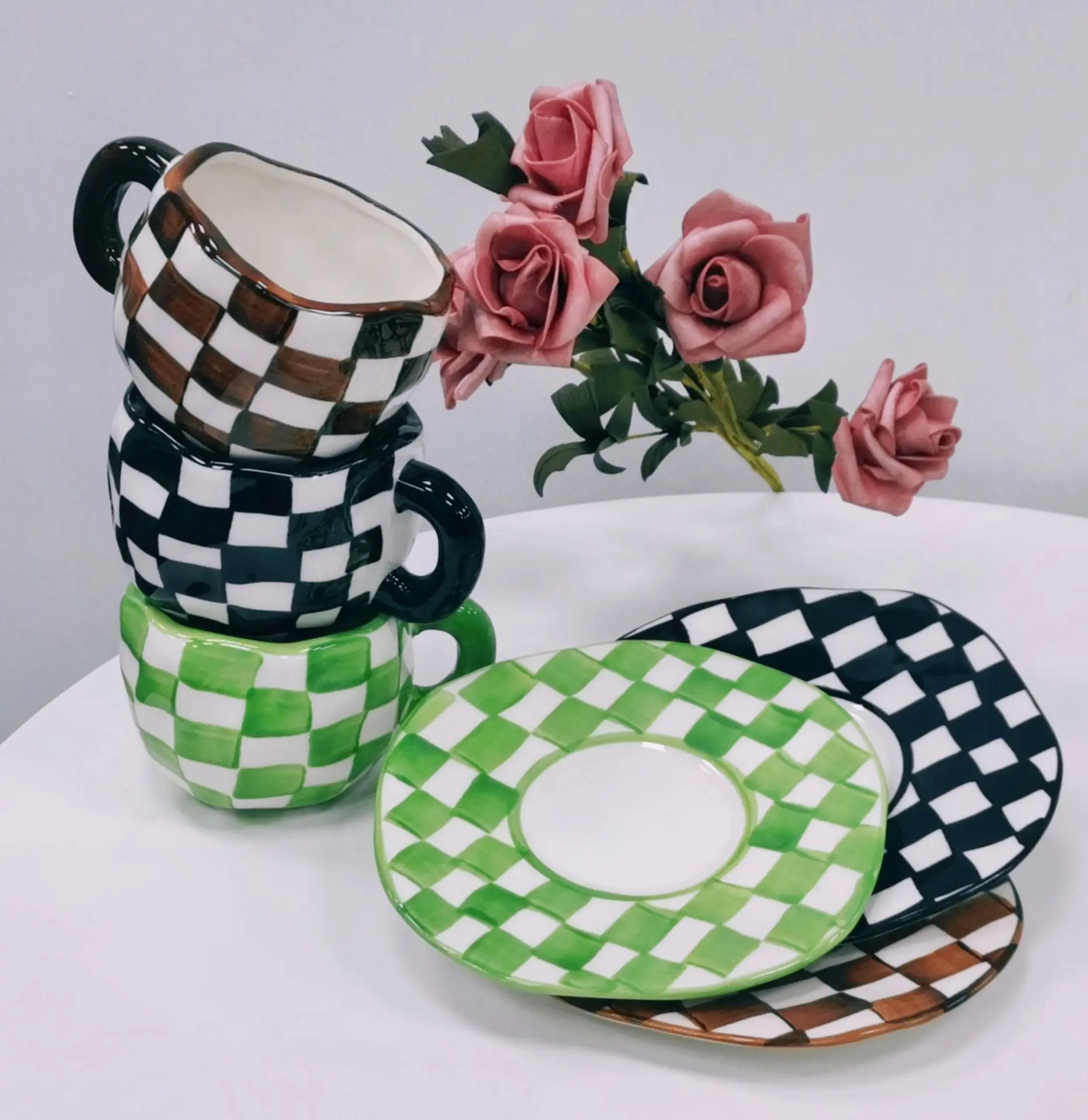 Tasse à café et soucoupe en cé - Alternative To Coffee And Tea avis et prix