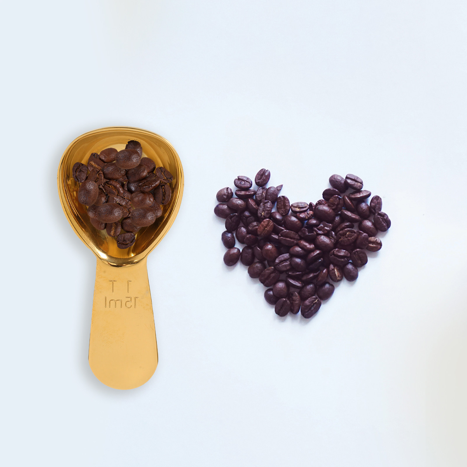Cuillère à mesurer en acier in - Coffee Tea Bean Leaf avis et prix